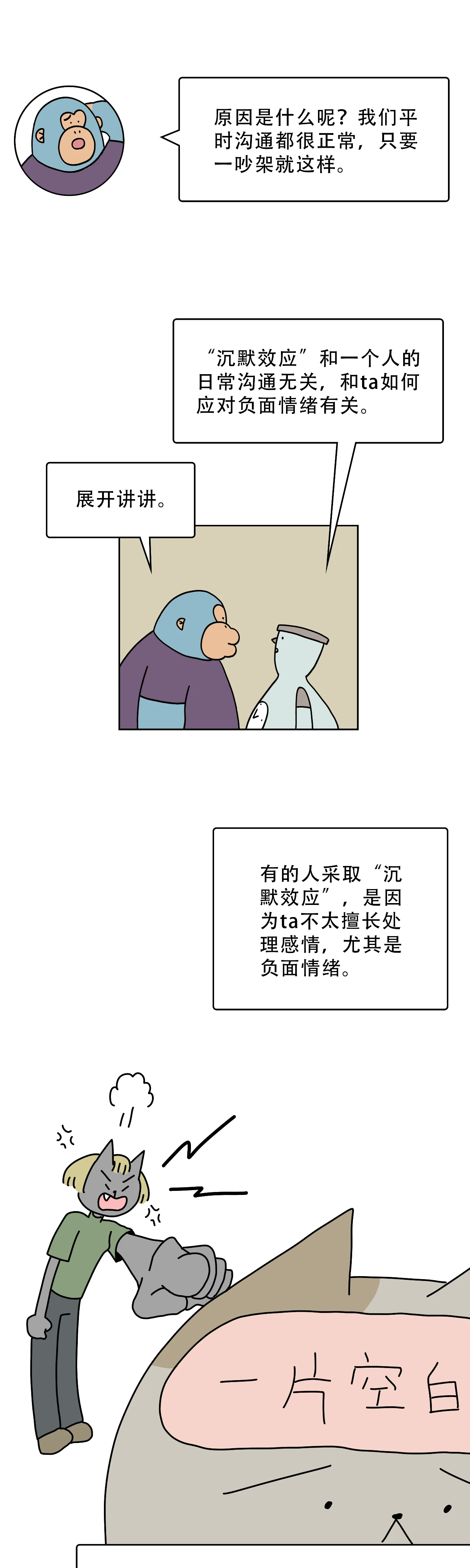 一吵架就不说话的人是怎么想的5