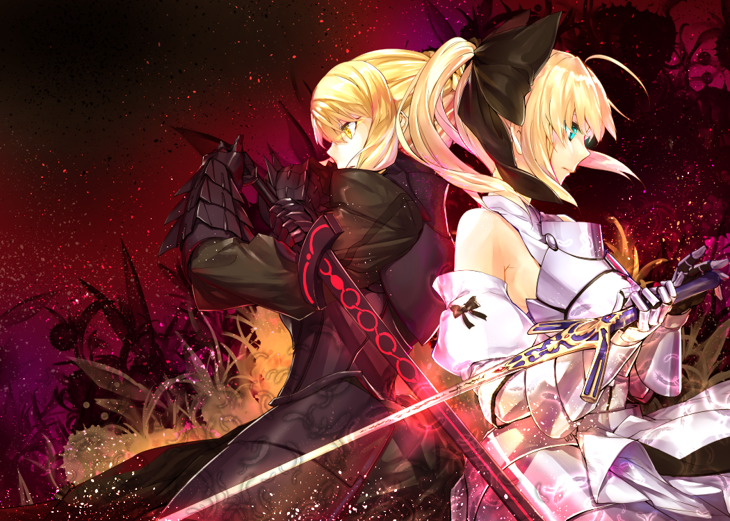 黑呆alter saber 黑贞 骑呆 莉莉