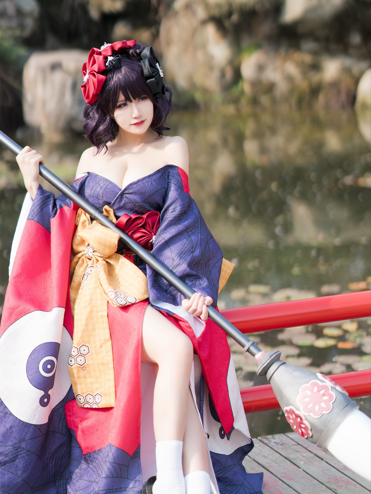 小仓千代W葛饰北斋Cosplay5