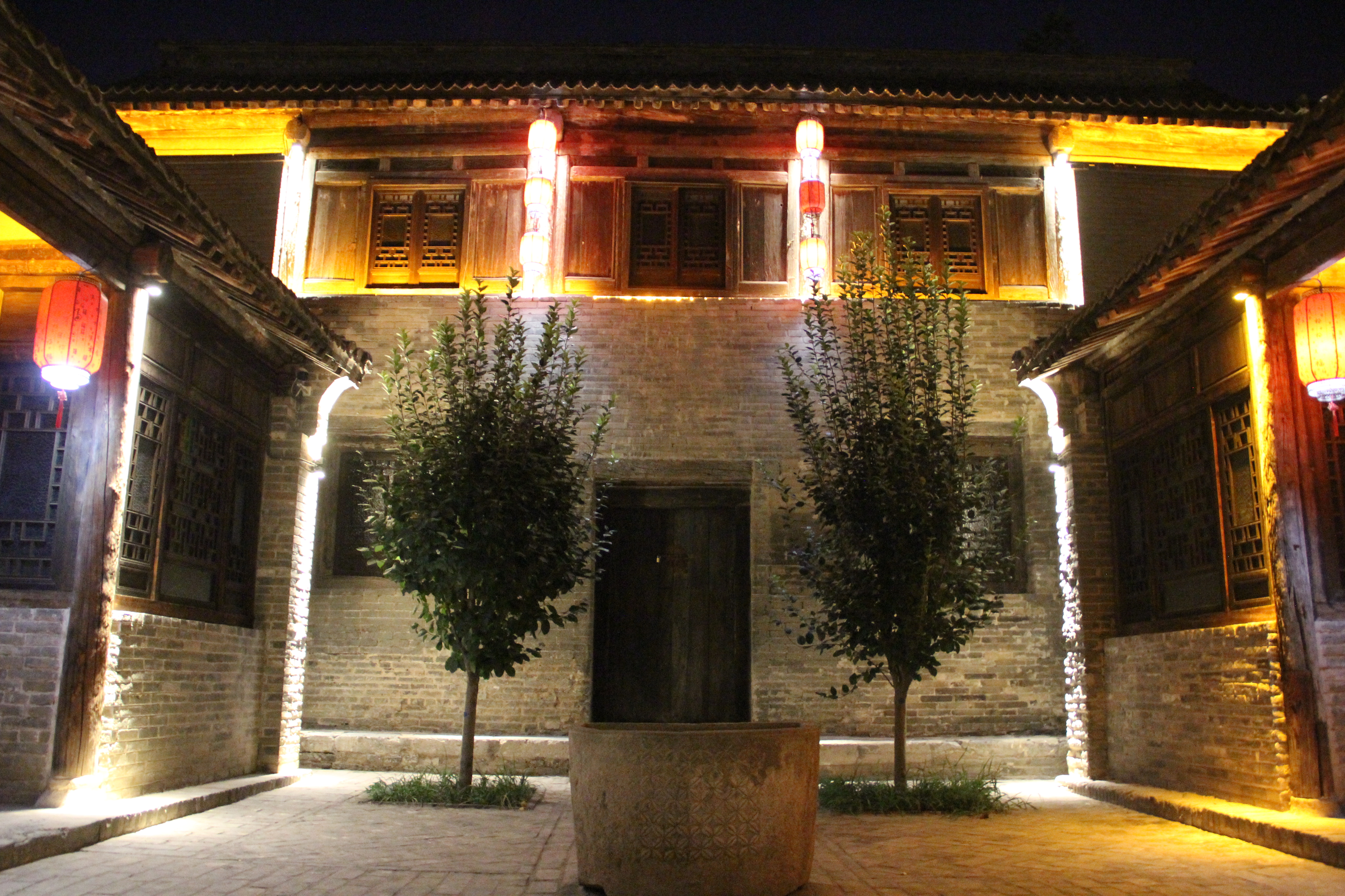 盛夏彰德府古城夜色