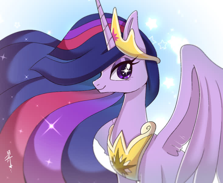 小马宝莉【mlp】图集(157)以一双孩童般澄澈的眼睛,对世界保持欣赏.
