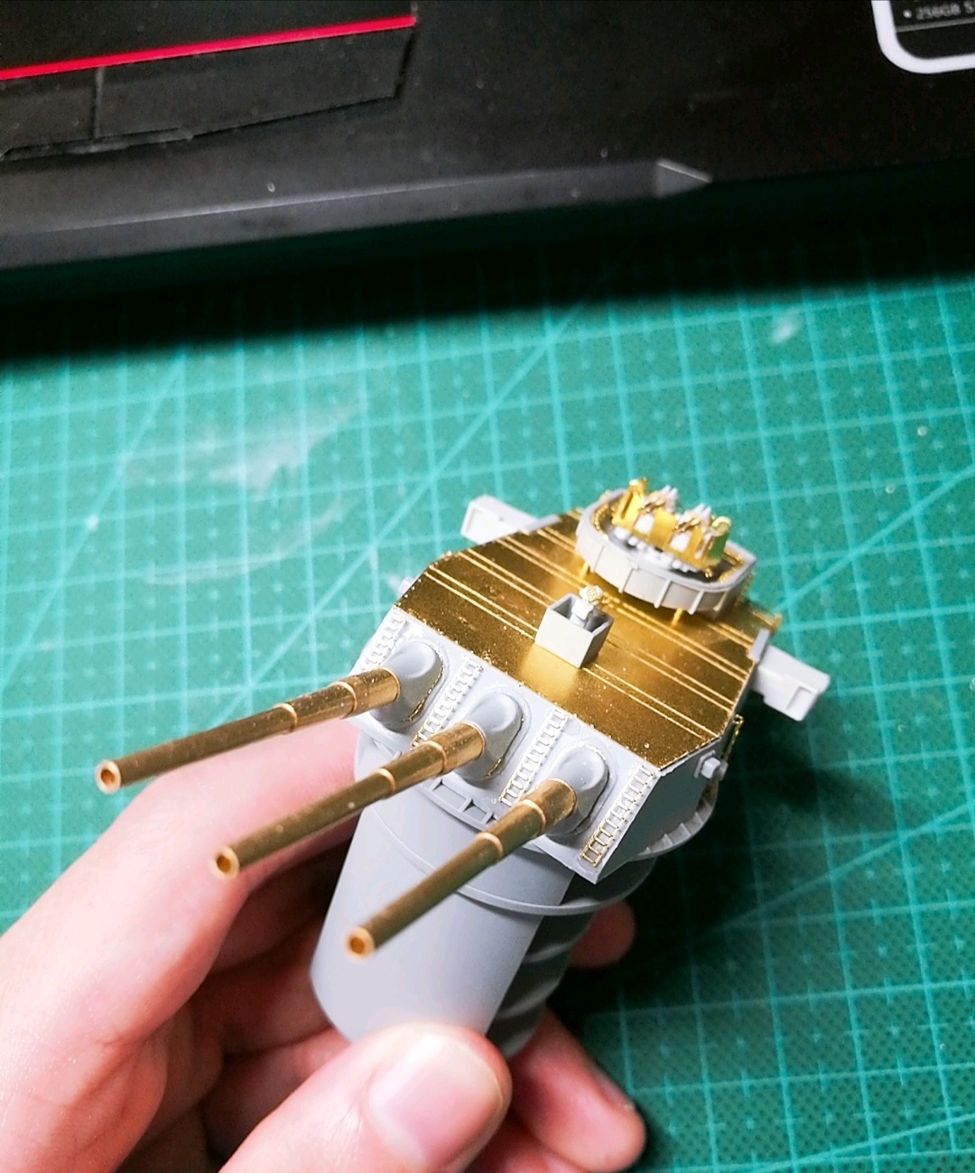 【船模】1/350蒙大拿级战列舰