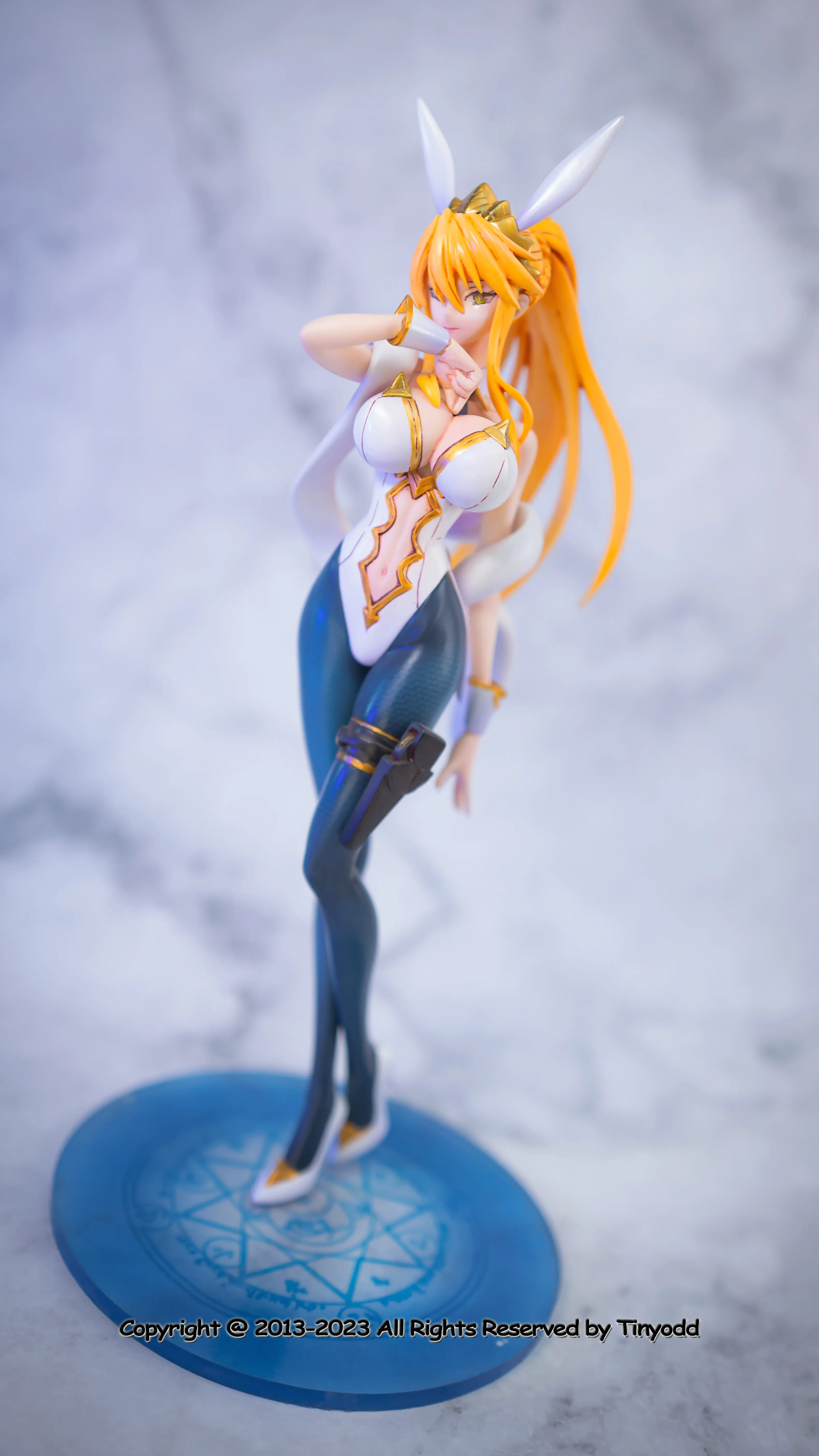 fate lancer saber兔女郎荷官1:7全gk完成品