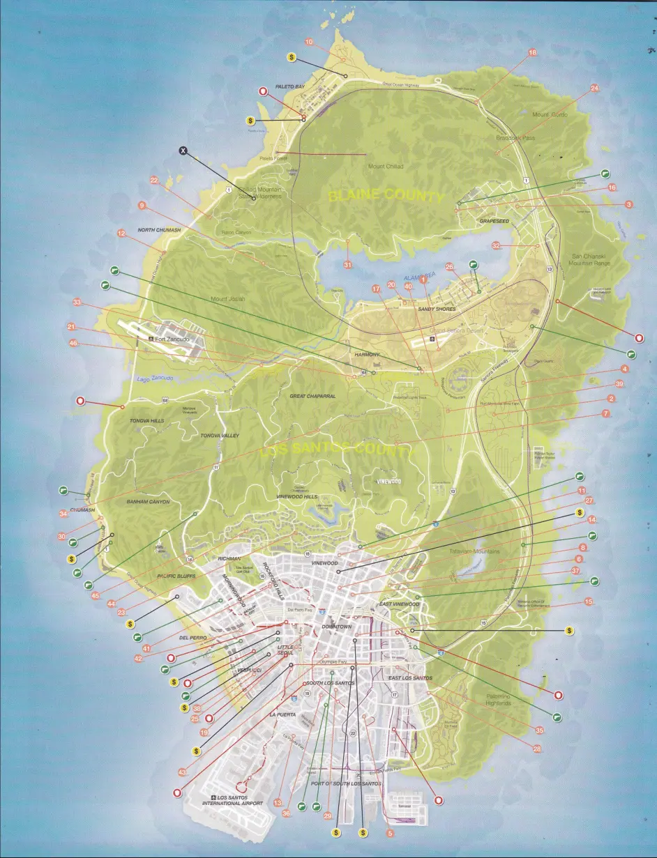 Gta5 随机事件地图 注意事项 哔哩哔哩