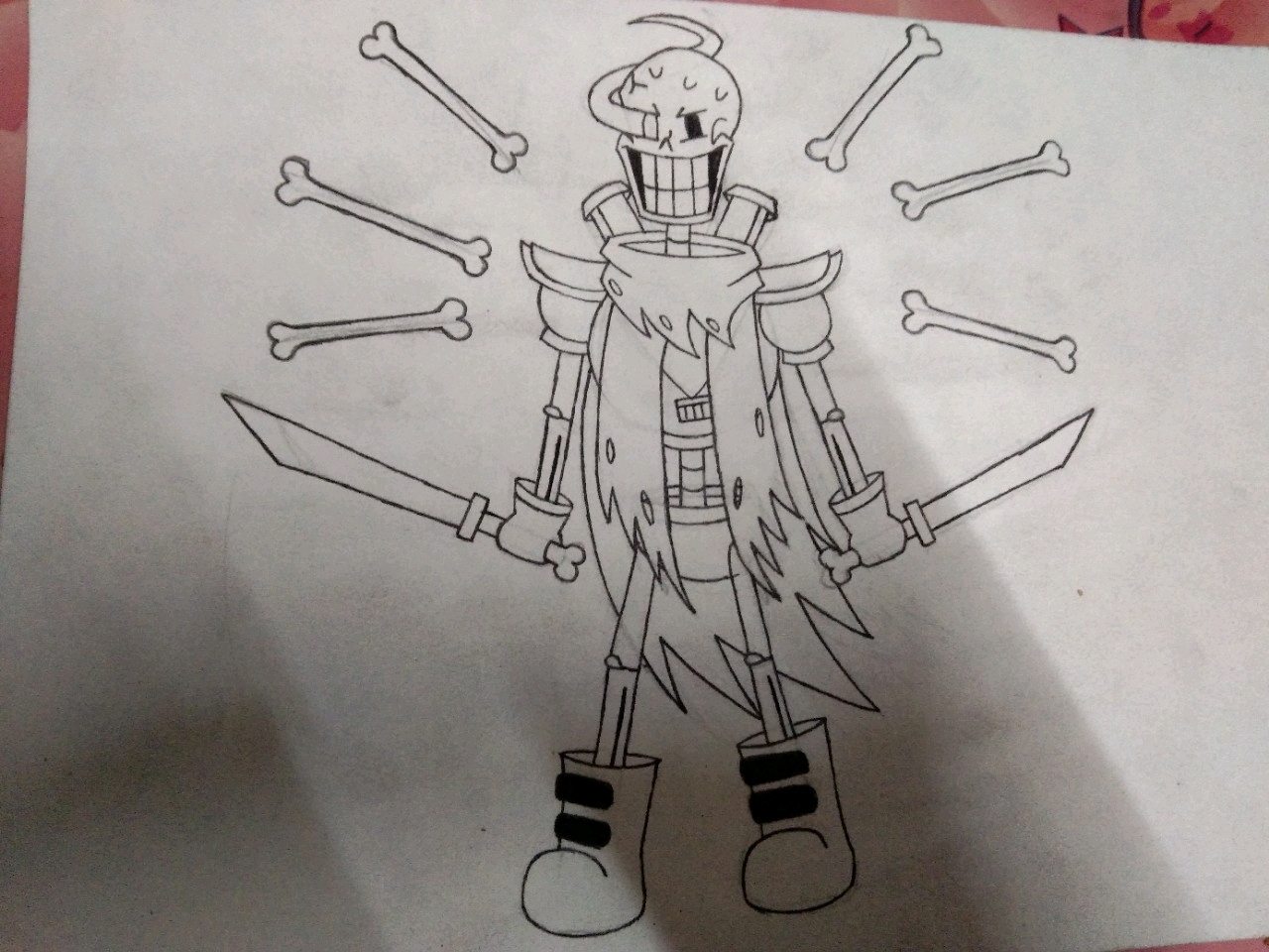 个浪客 喜欢口琴,讨厌双关,厨艺还是像原帕一样一言难尽,在sans眼中是