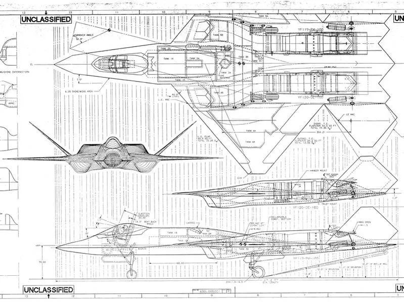 YF-23发展简述 1 - 哔哩哔哩