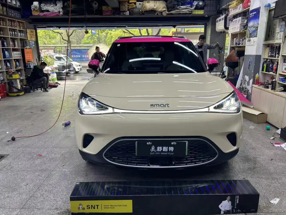 smart舒耐特改色膜水晶卡其米兰,偏白的黄色,黄中透着白 - 哔哩哔哩