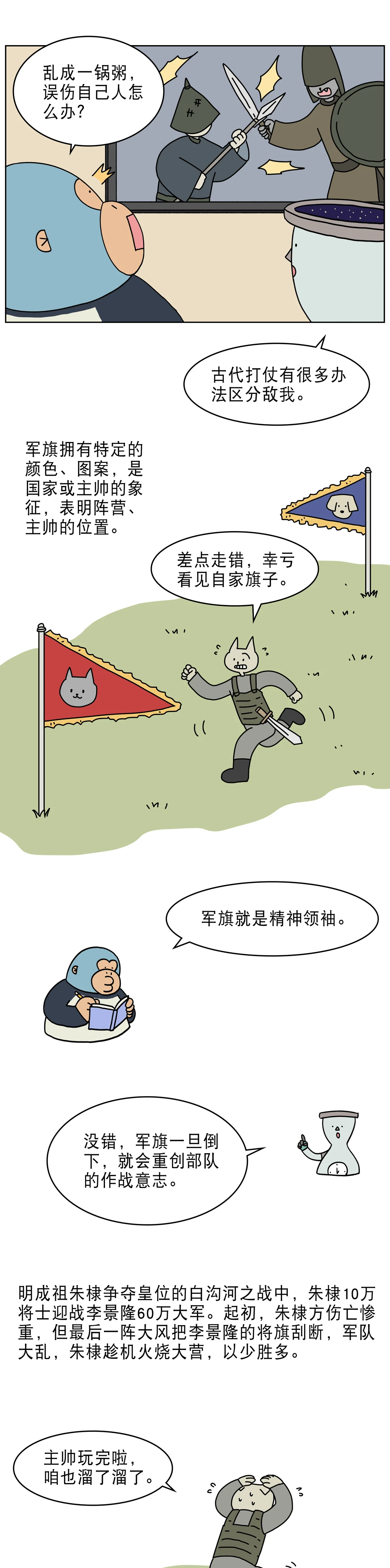 打仗时如何区分敌我双方1