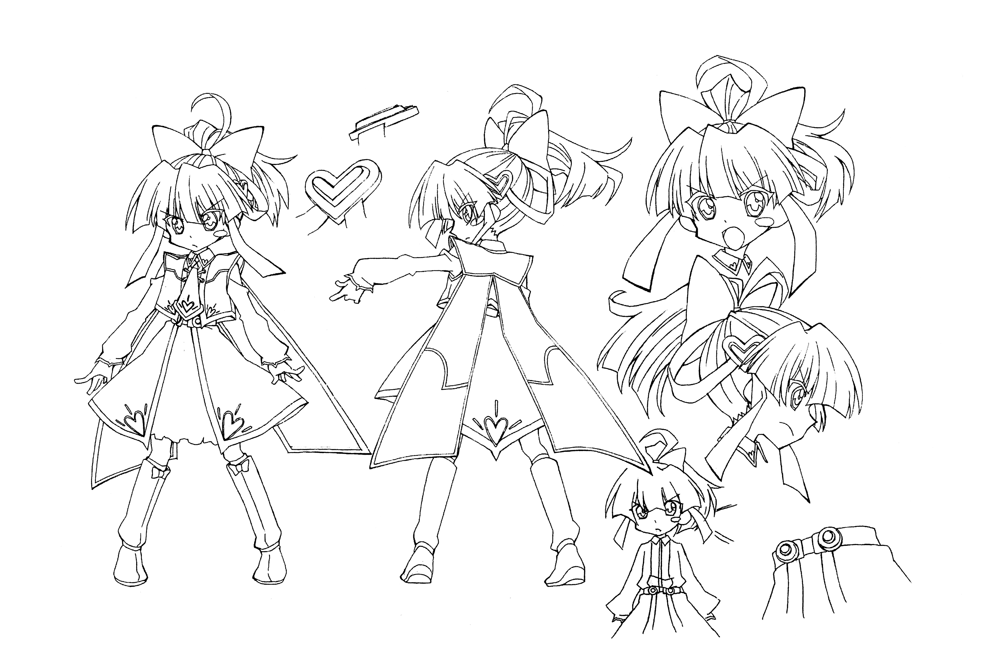 魔法少女伊莉雅 作画资料(下)