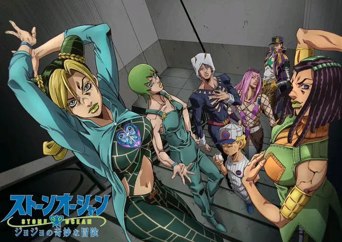 Jojo的奇妙冒险 第6部 石之海 Tv动漫化决定 22年1月开始播放 哔哩哔哩