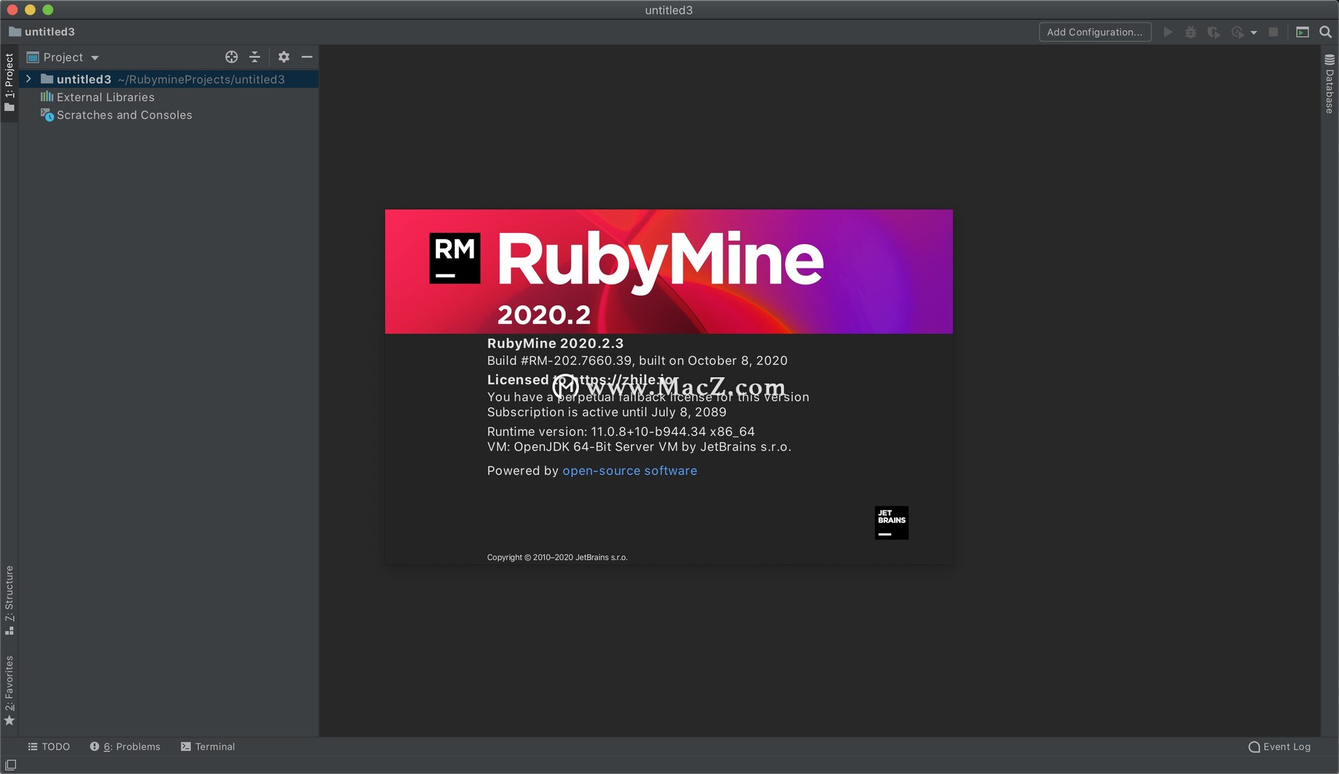 JetBrains RubyMine 2023.1.3 for mac instal free