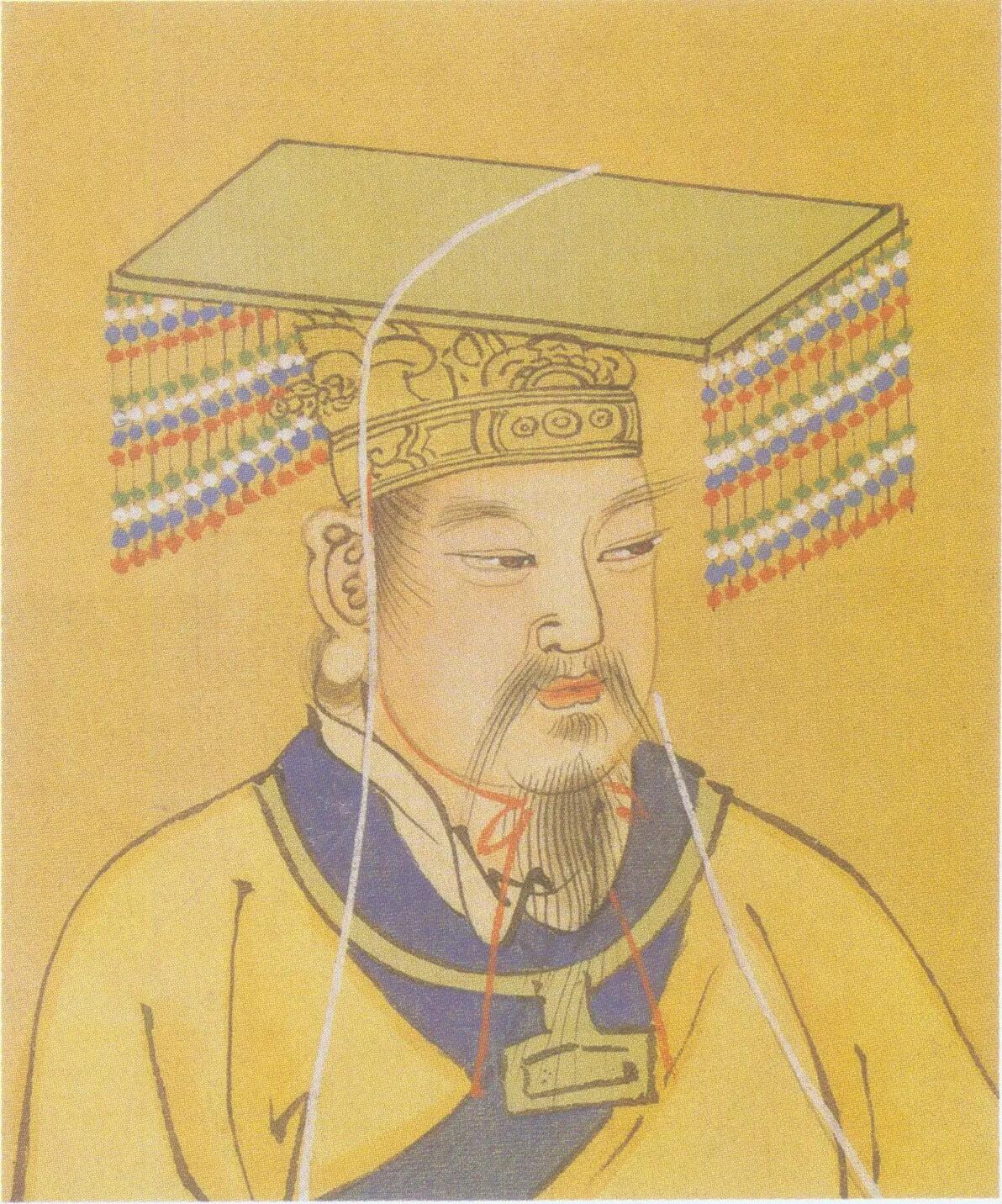 帝王画像集[十三]中国帝王画像4五帝时期(上) - 哔哩哔哩