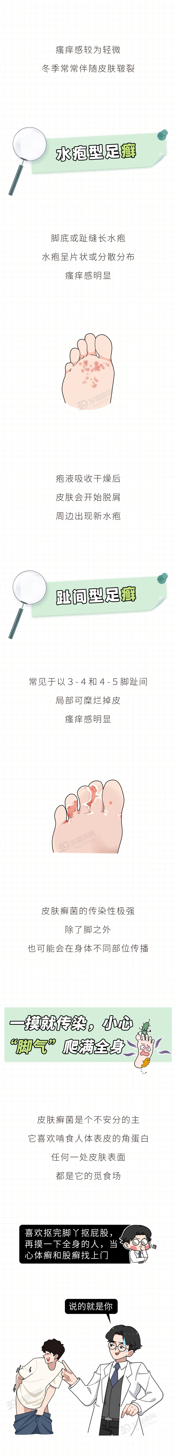 一摸就传染这3种皮肤癣千万别乱摸2