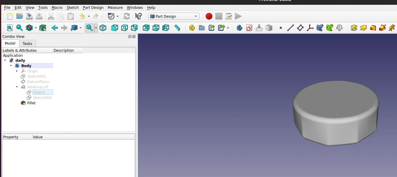 FreeCAD每日一摸 哔哩哔哩