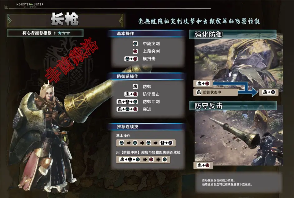 Mhw Pc版5 3全武器配装 长枪篇 哔哩哔哩