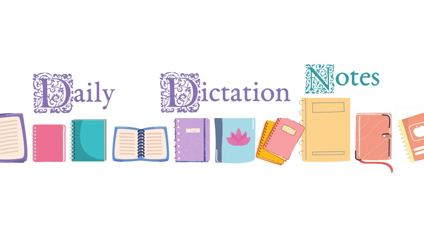 Ddaily dictation 025 - 027 笔记 - 哔哩哔哩