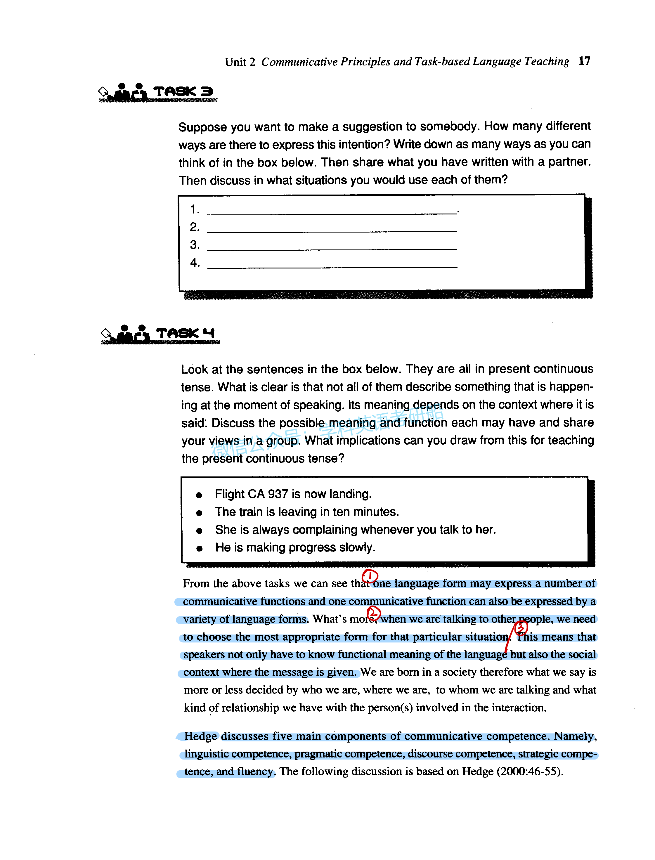Unit 2 communicative principles and task based language teaching 