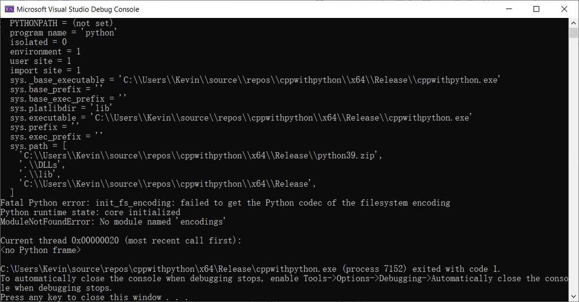 VC++调用Python——准备环境与简单调用函数 - 哔哩哔哩