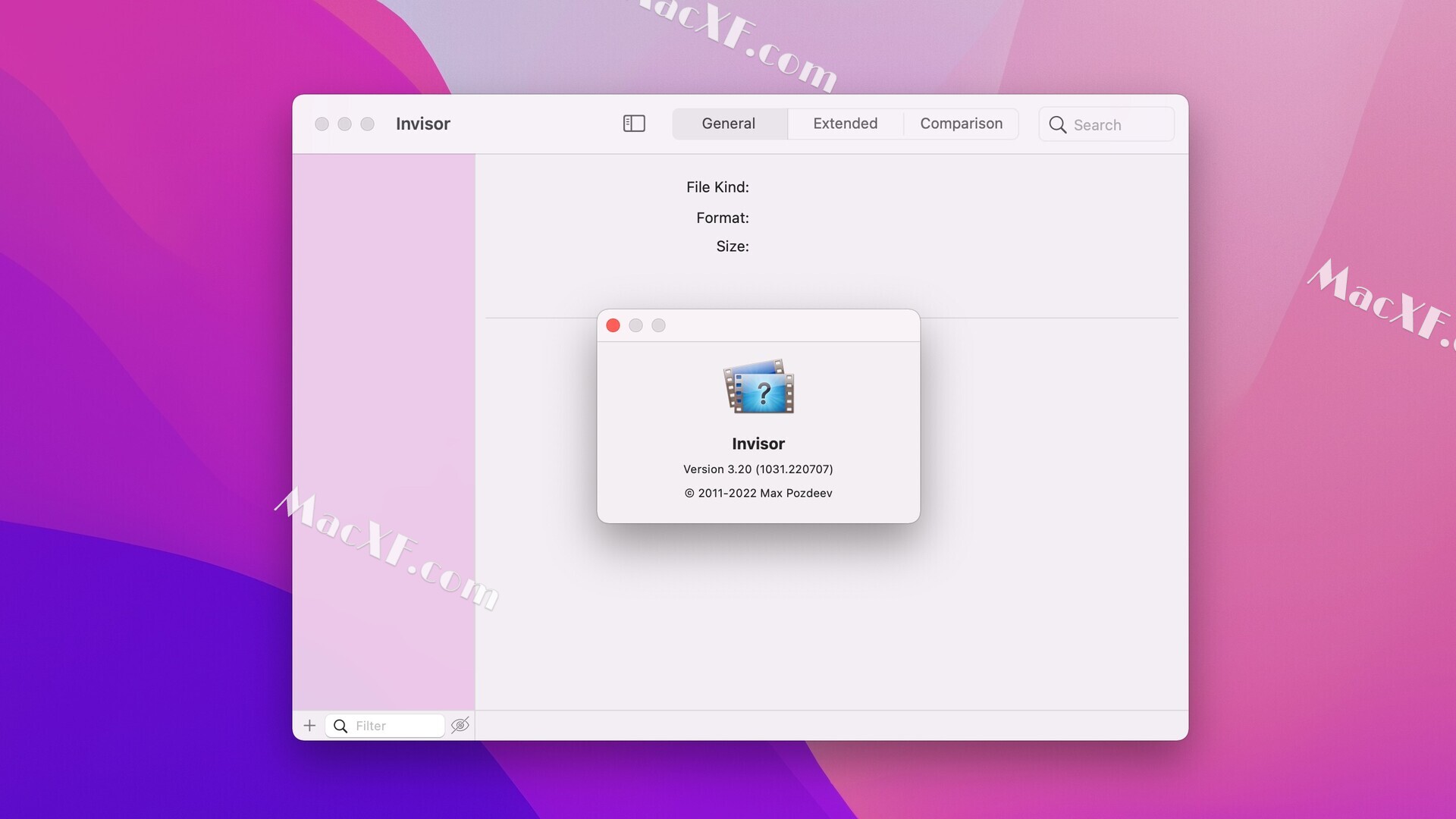 Invisor Mac(媒体文件显示) 3.20 哔哩哔哩