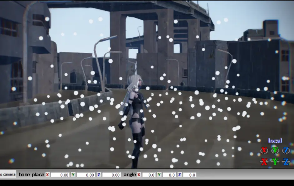 MMD】停留在空中的雨滴效果（Ray渲） - 哔哩哔哩