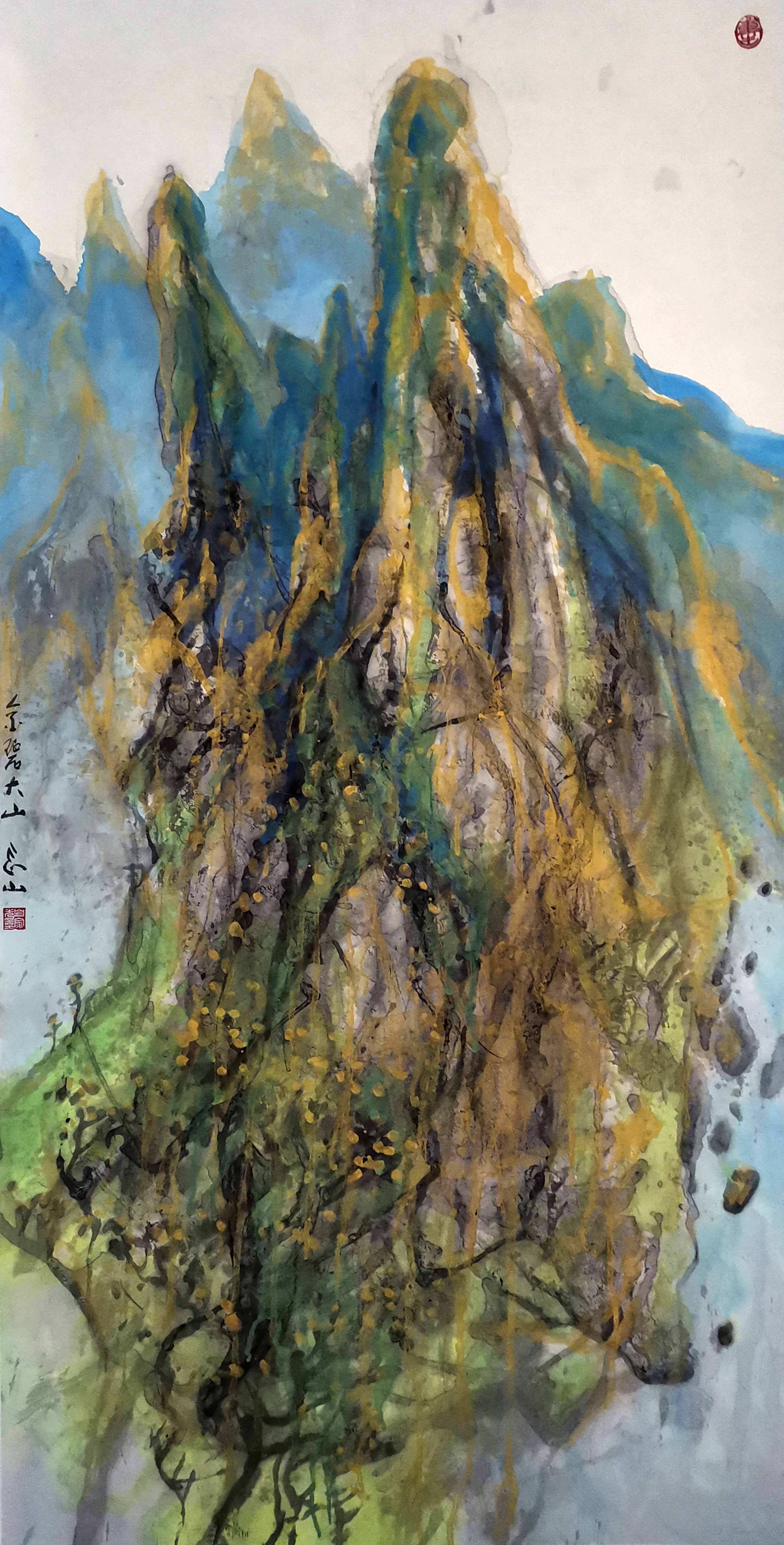 光墨一一中国画的色彩革命何宝森作品展