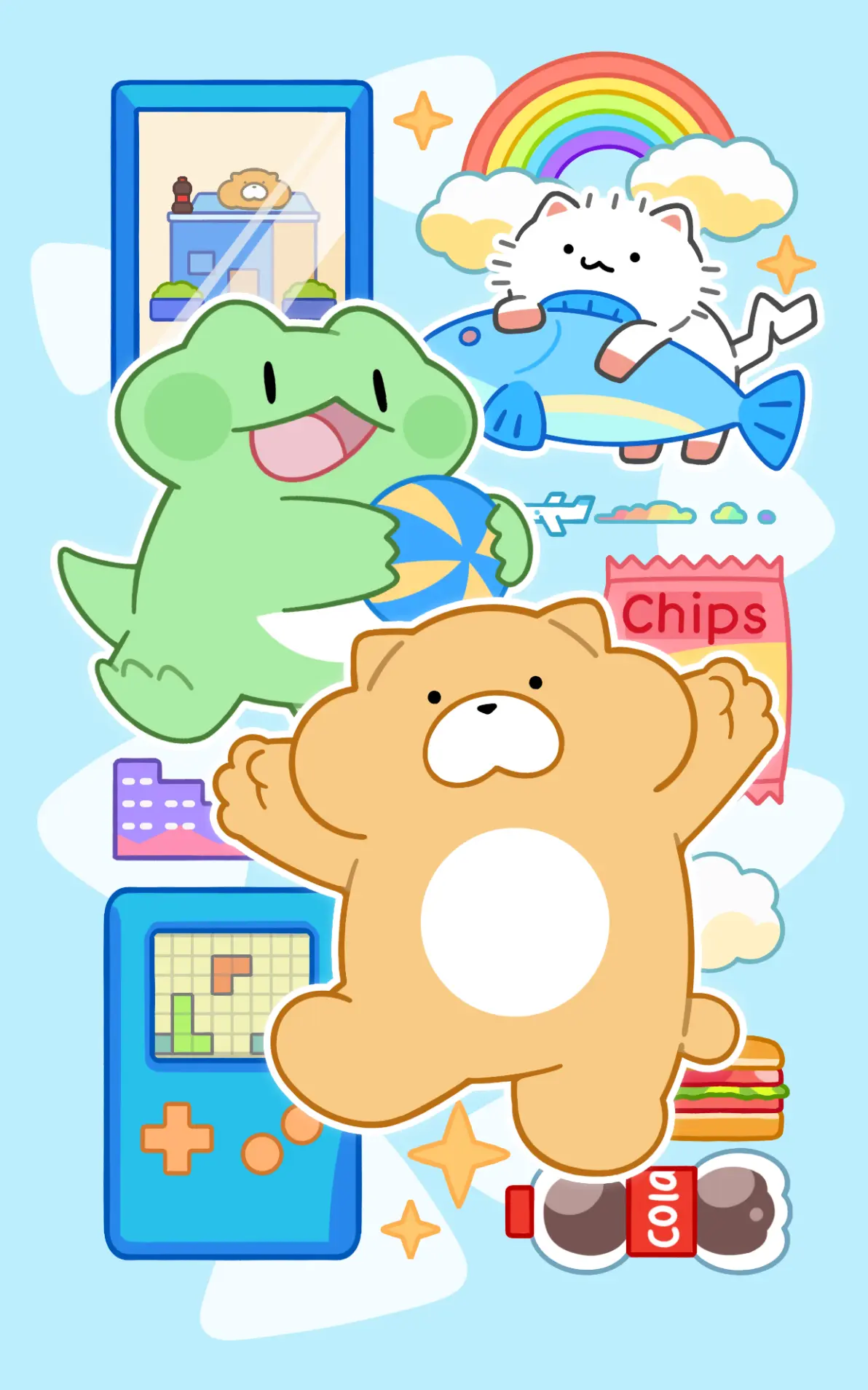 gon的旱獭装扮表情无损放大,头图,点赞动画