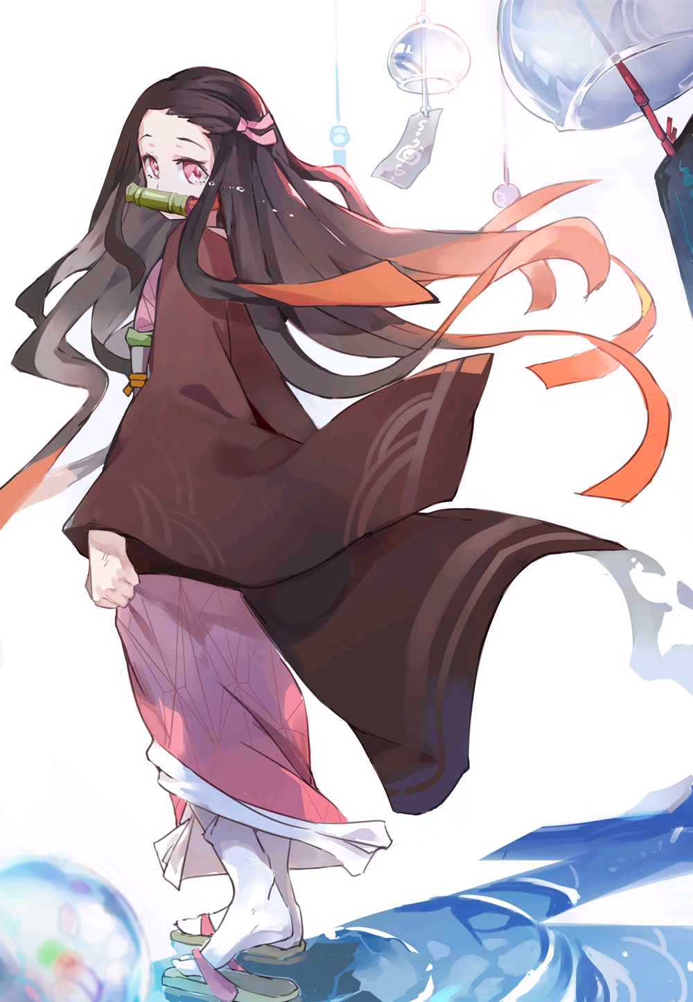 b站最全灶门祢豆子55张鬼灭之刃p站精选图集高清壁纸含作品信息