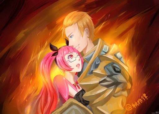 【王者荣耀同人】亚瑟x安琪拉