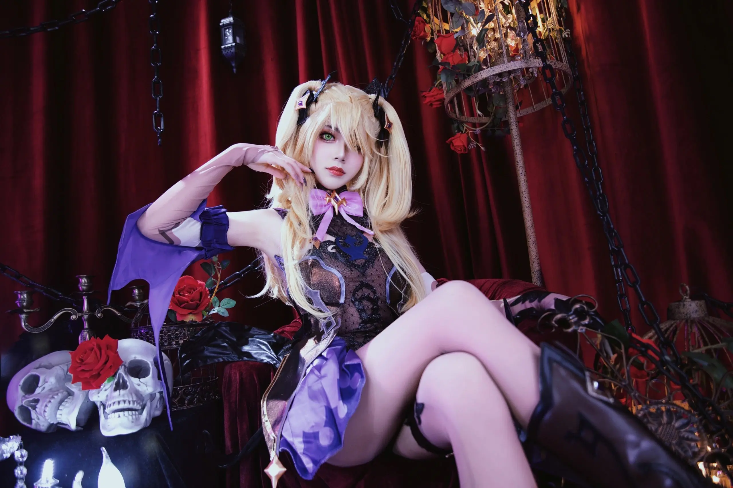 原神菲谢尔cos合集三 - 哔哩哔哩