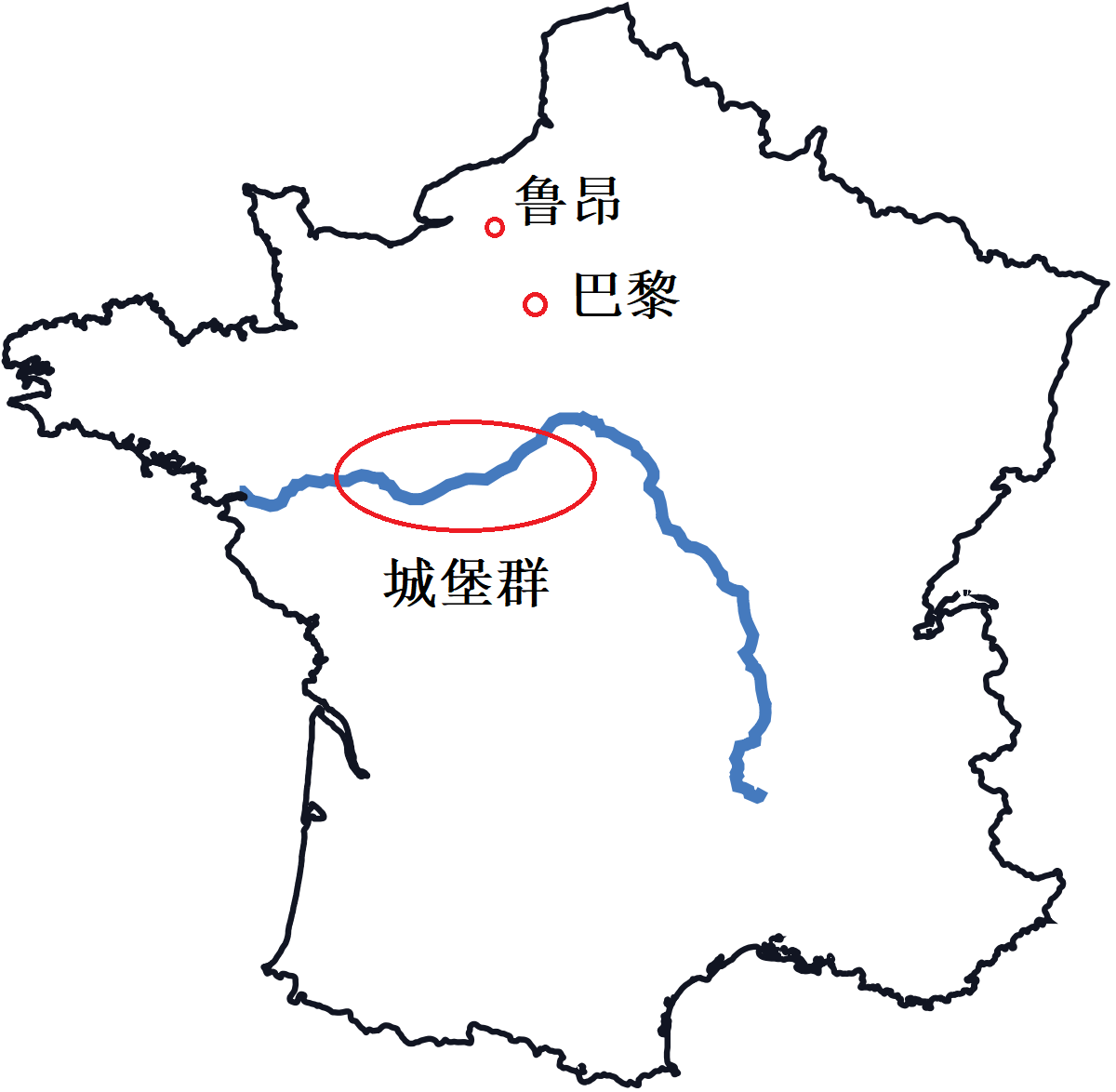 卢瓦尔河地理位置图片