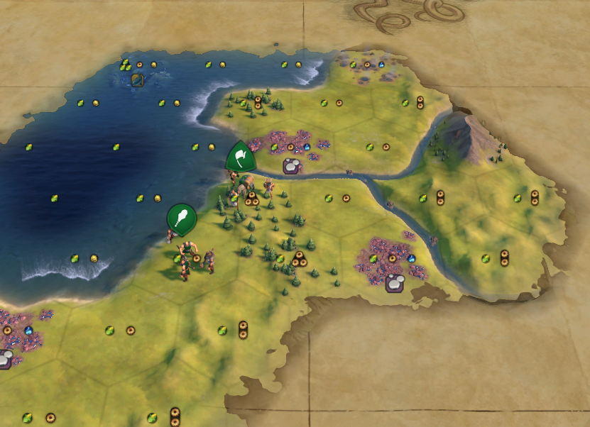 游戏 单机游戏 文明6新手教程第一期 首都坐地的考量