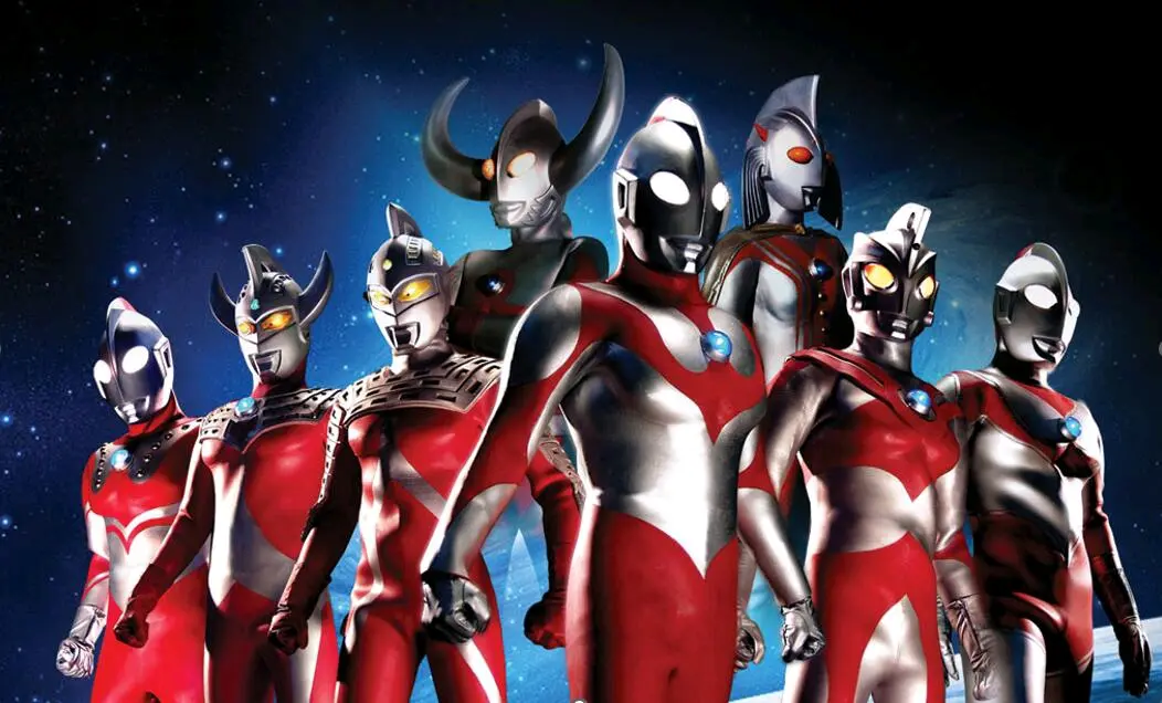 umc公司的全球总代理"tiga娱乐"公司的奥特六兄弟加奥父奥母形象2016