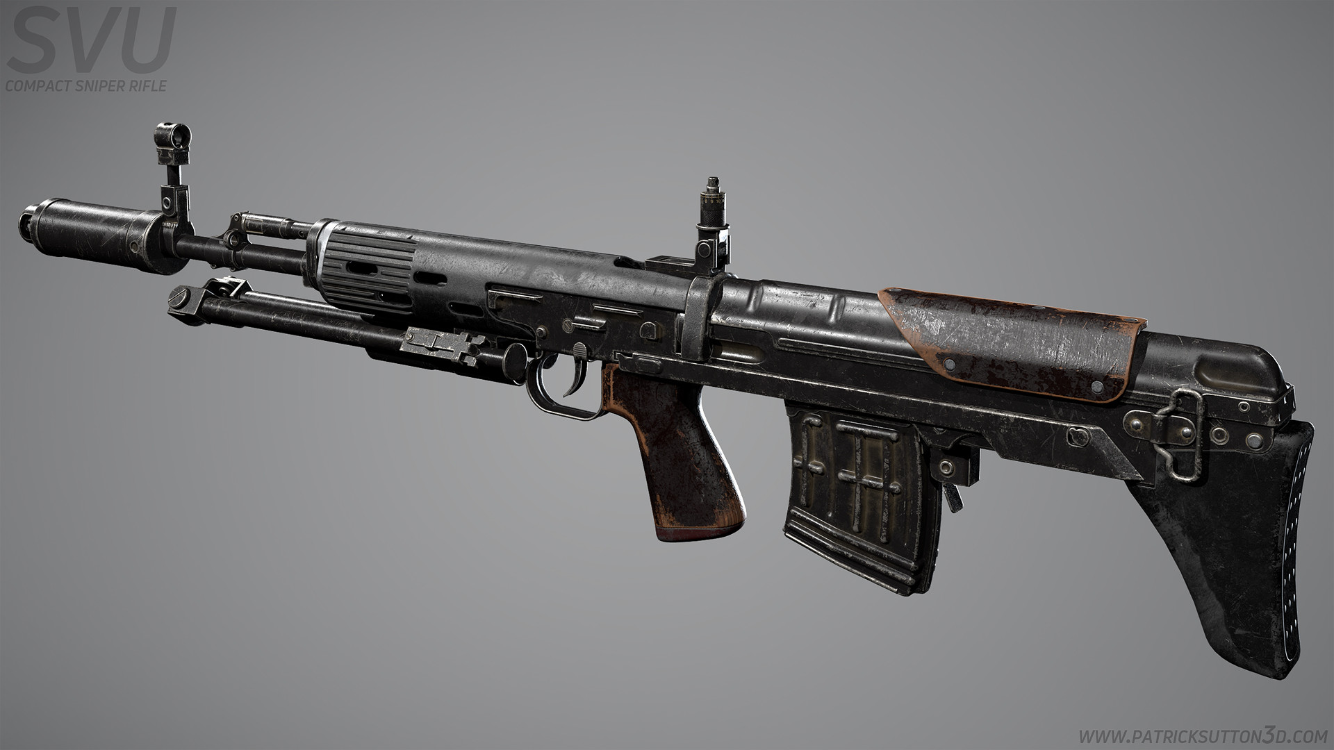 SVU狙击步枪 哔哩哔哩
