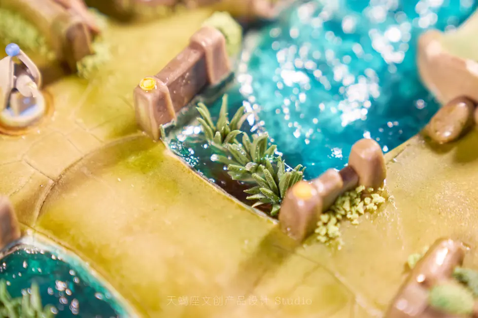 送你巧克力做的王者峡谷蛋糕 哔哩哔哩