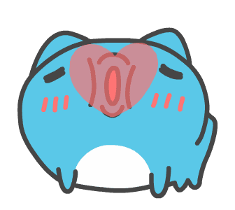 可爱的六脚小蓝猫表情包五 - 哔哩哔哩