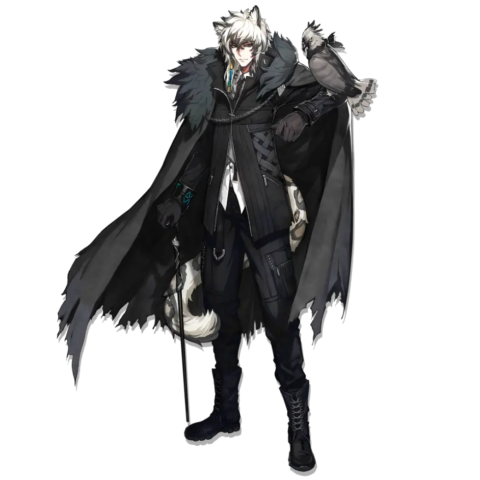 明日方舟画师一览 银灰 初雪 崖心 讯使 角峰 白面鸮画师竜崎いち 哔哩哔哩