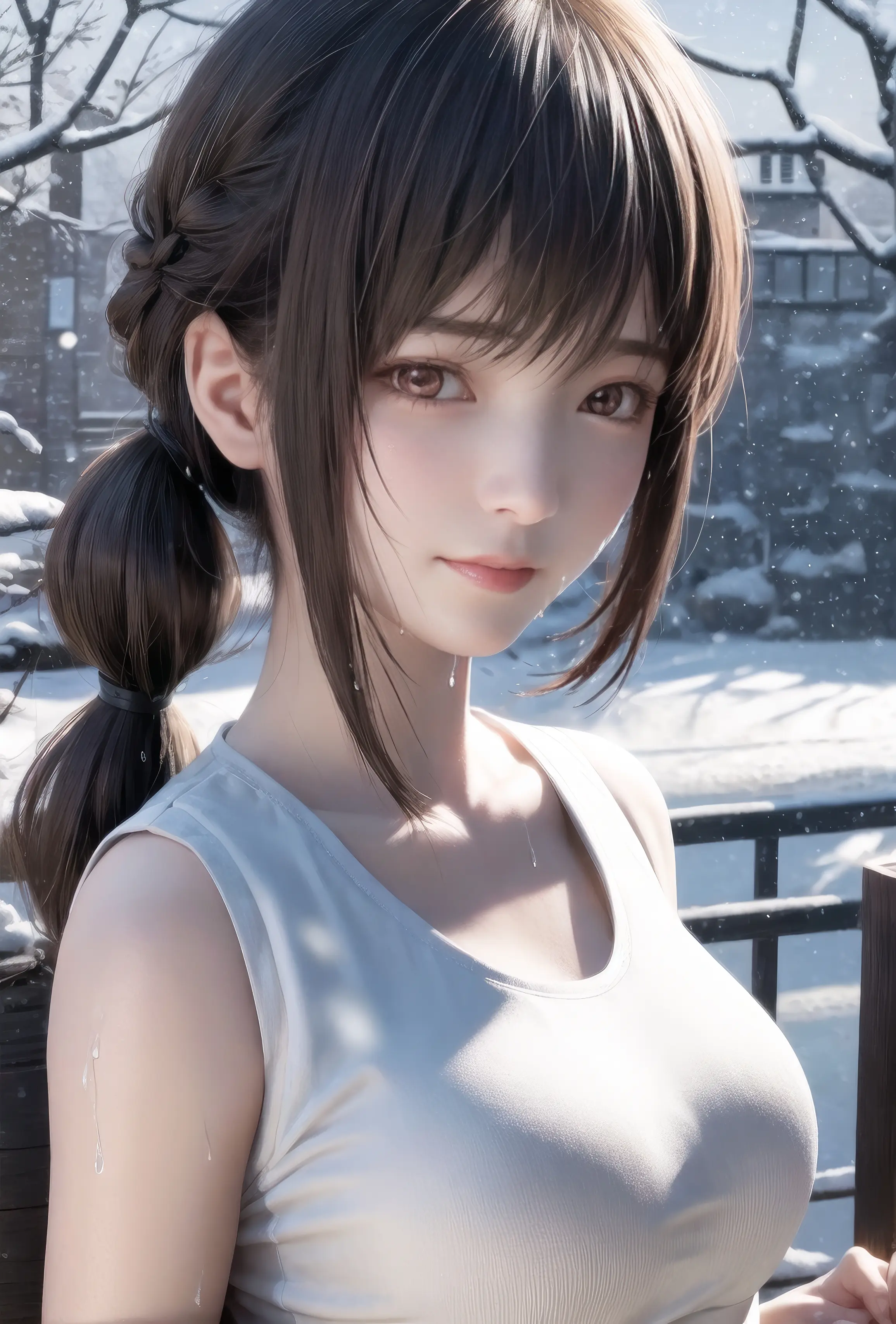 邻家少女2ai绘画头像图集动漫卡通二次元手机电脑高清壁纸cg