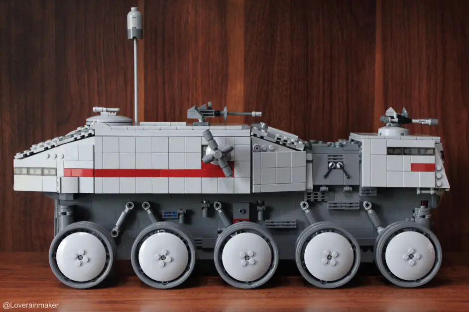 乐高LEGO 涡轮坦克MOC 星球大战克隆人战争非75151 8098 7261 - 哔哩哔哩