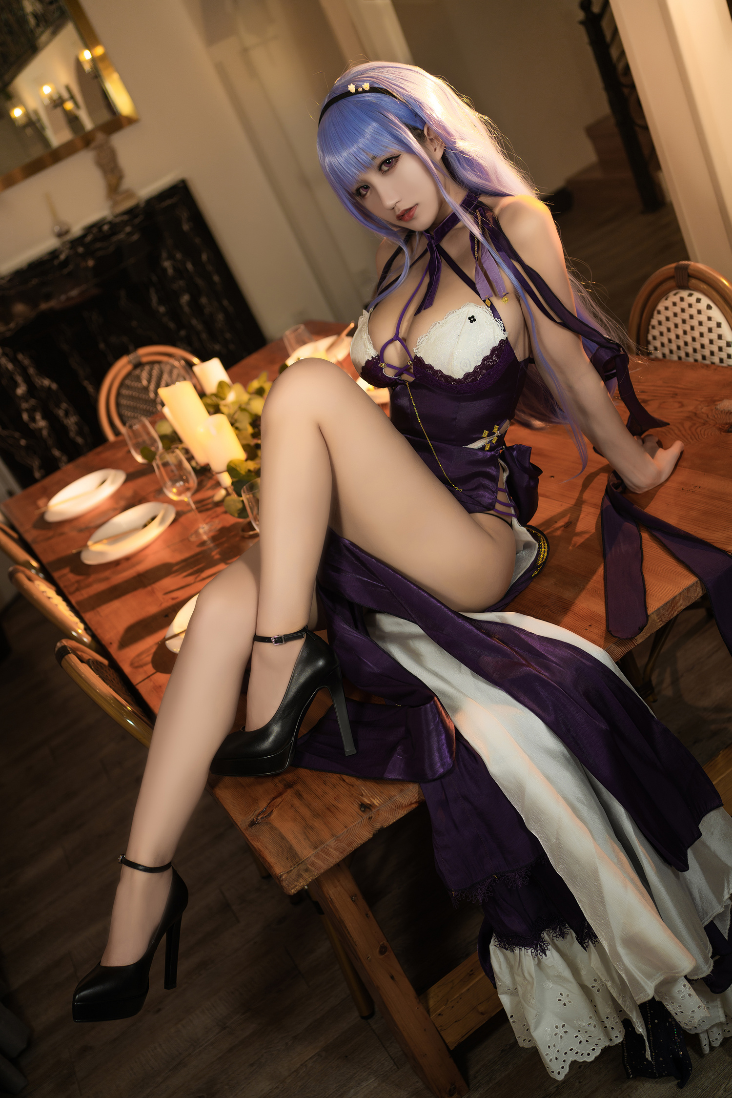 小仓千代w黛朵礼服cosplay3