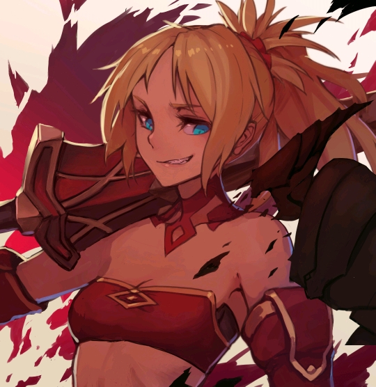 fgo动漫美图莫德雷德美图三破篇