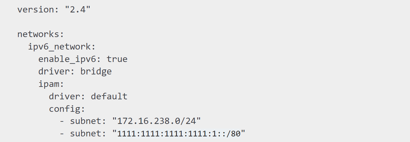 Docker IPv6 配置 - 哔哩哔哩