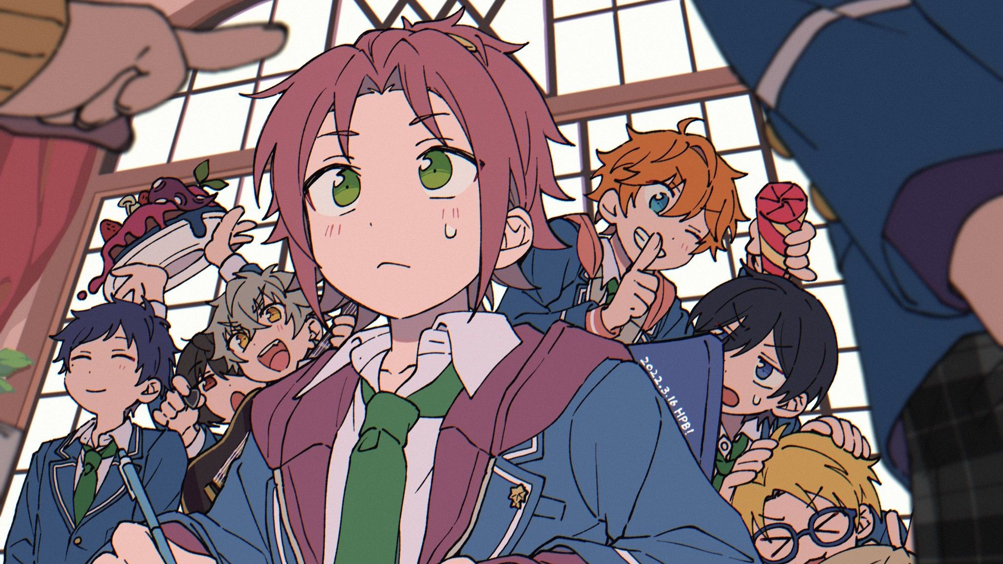 大川ぶくぶ老师的偶像梦幻祭四格漫画【182185话】 哔哩哔哩