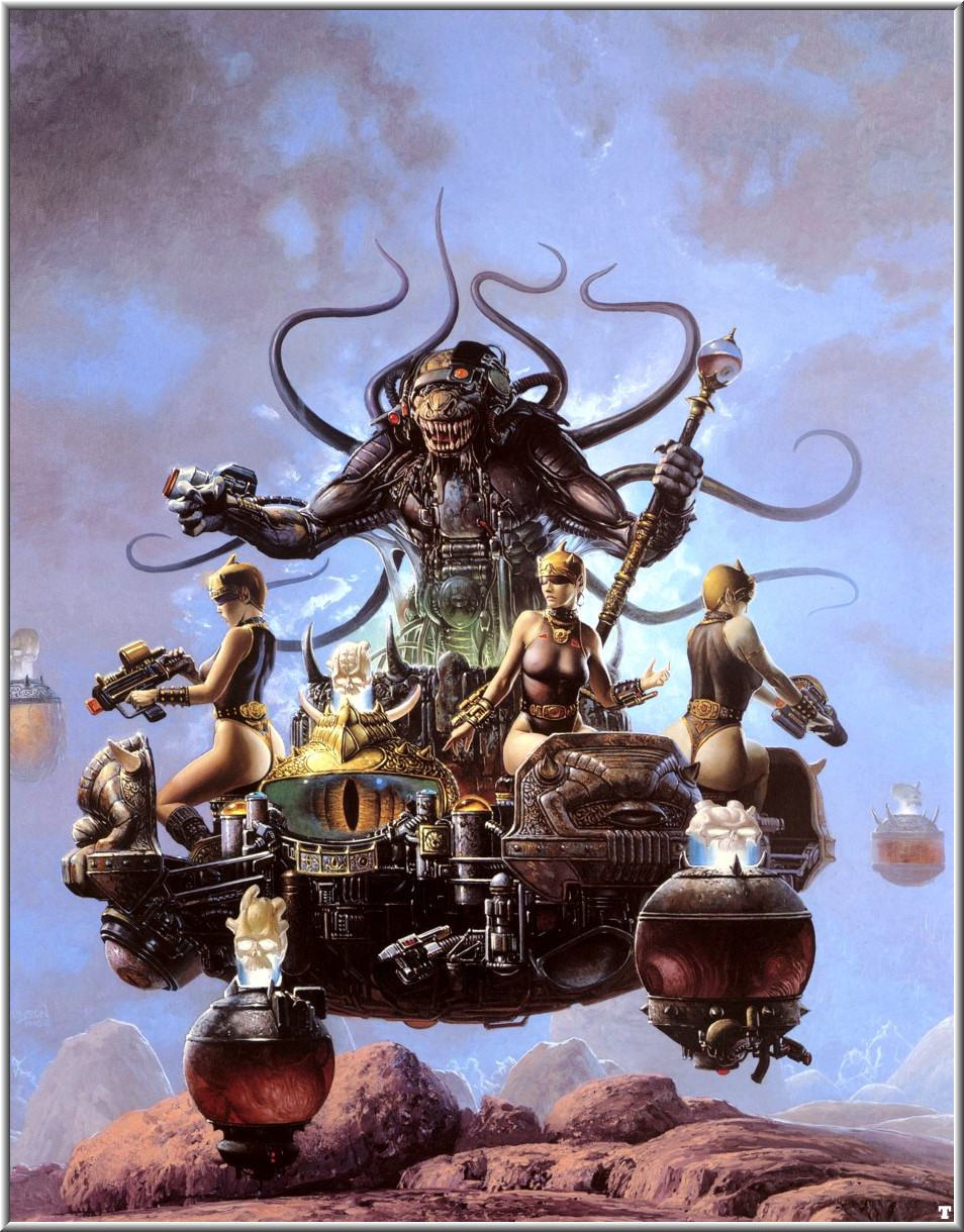 西方幻想类插画大师系列八肯斯帕金森keithparkinson