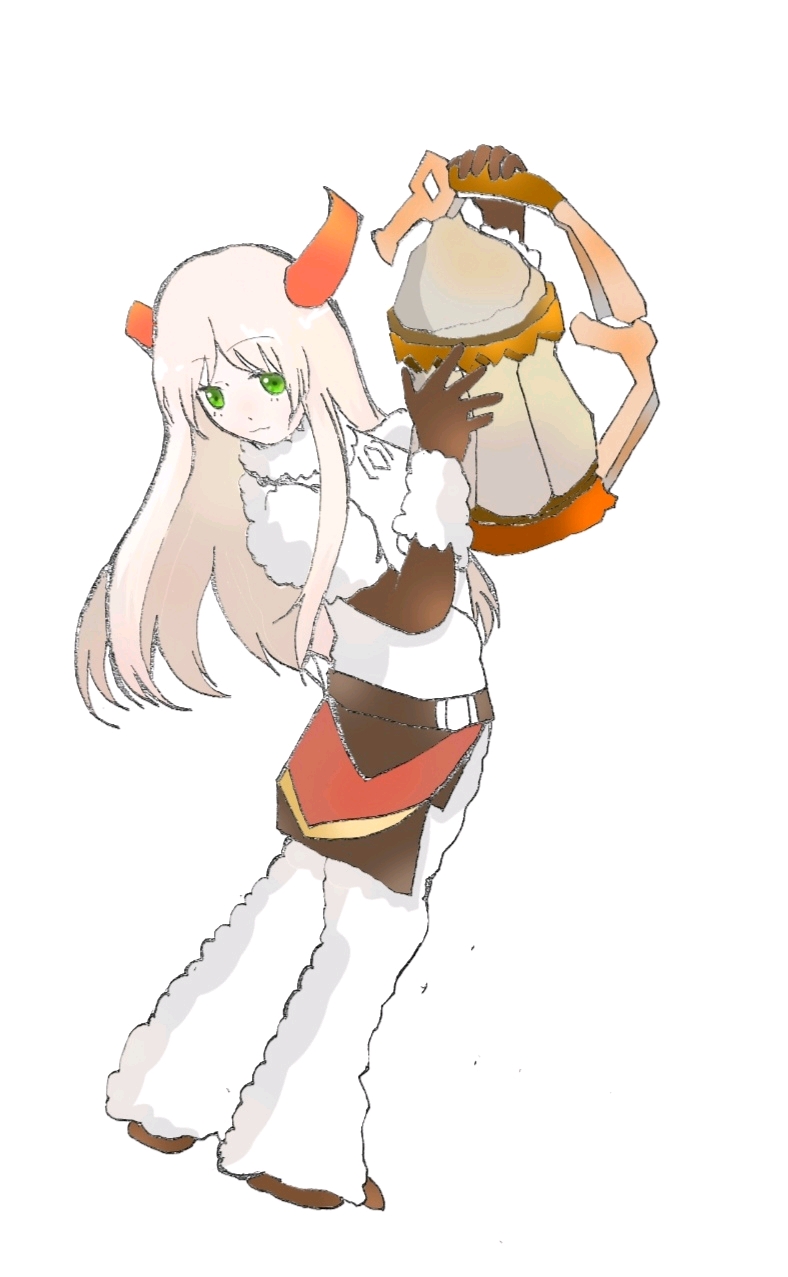 卡无翼可爱样子