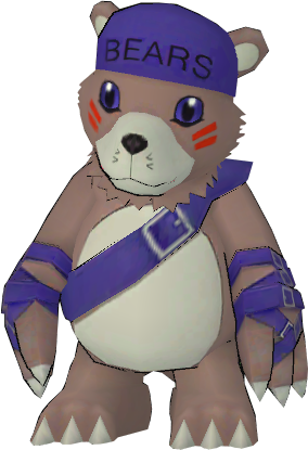 小熊兽ベアモンbearmon