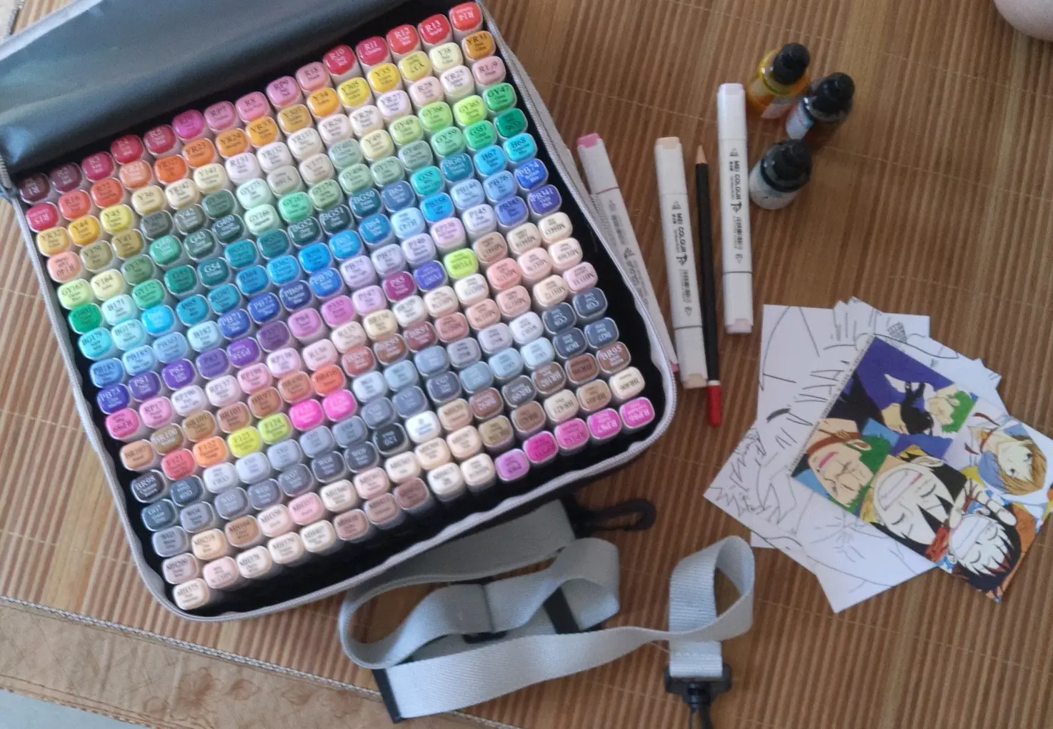 出美卡勒软头马克笔240色