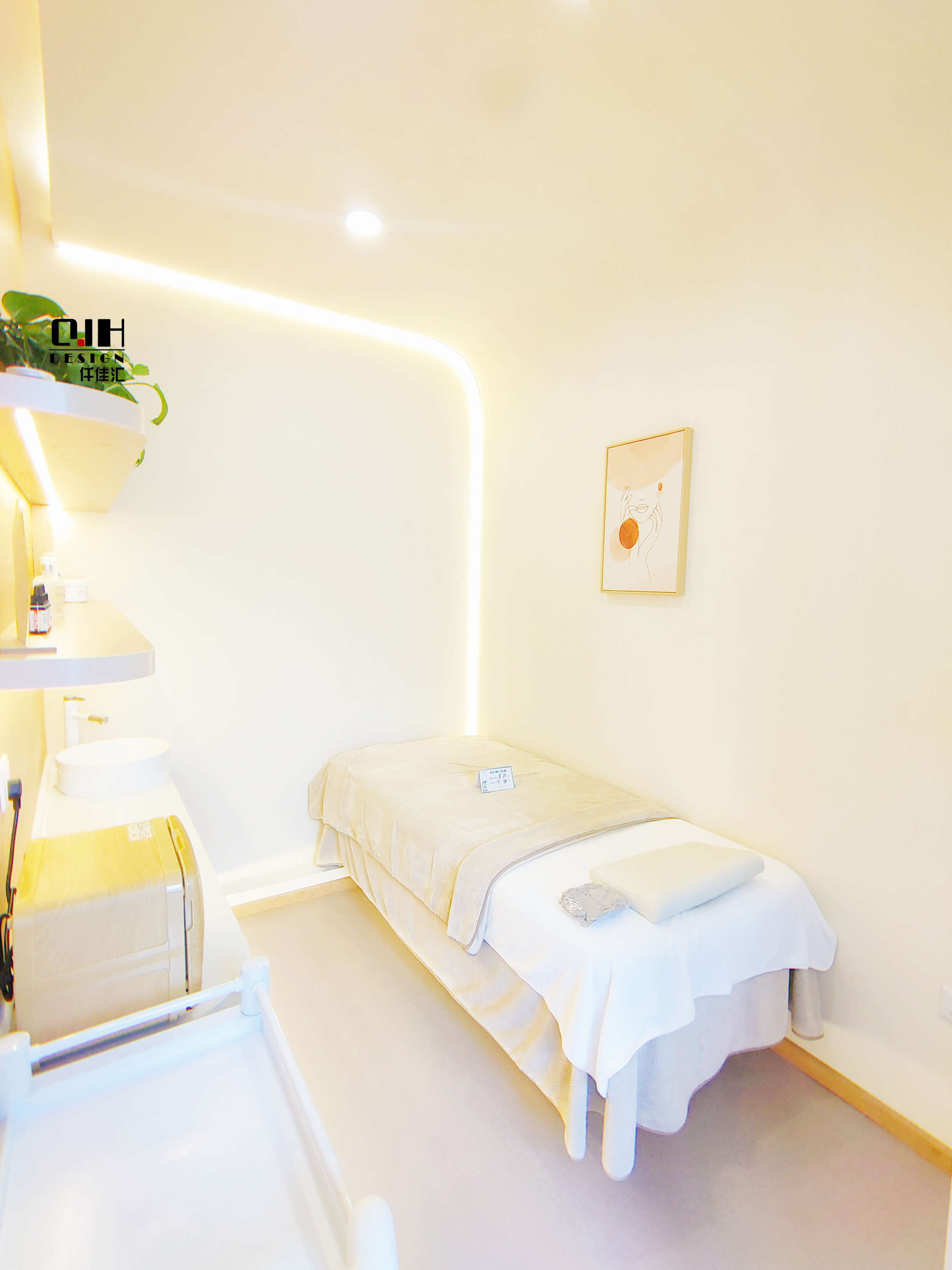 轻医美背景墙设计效果图(轻医美背景墙设计效果图大