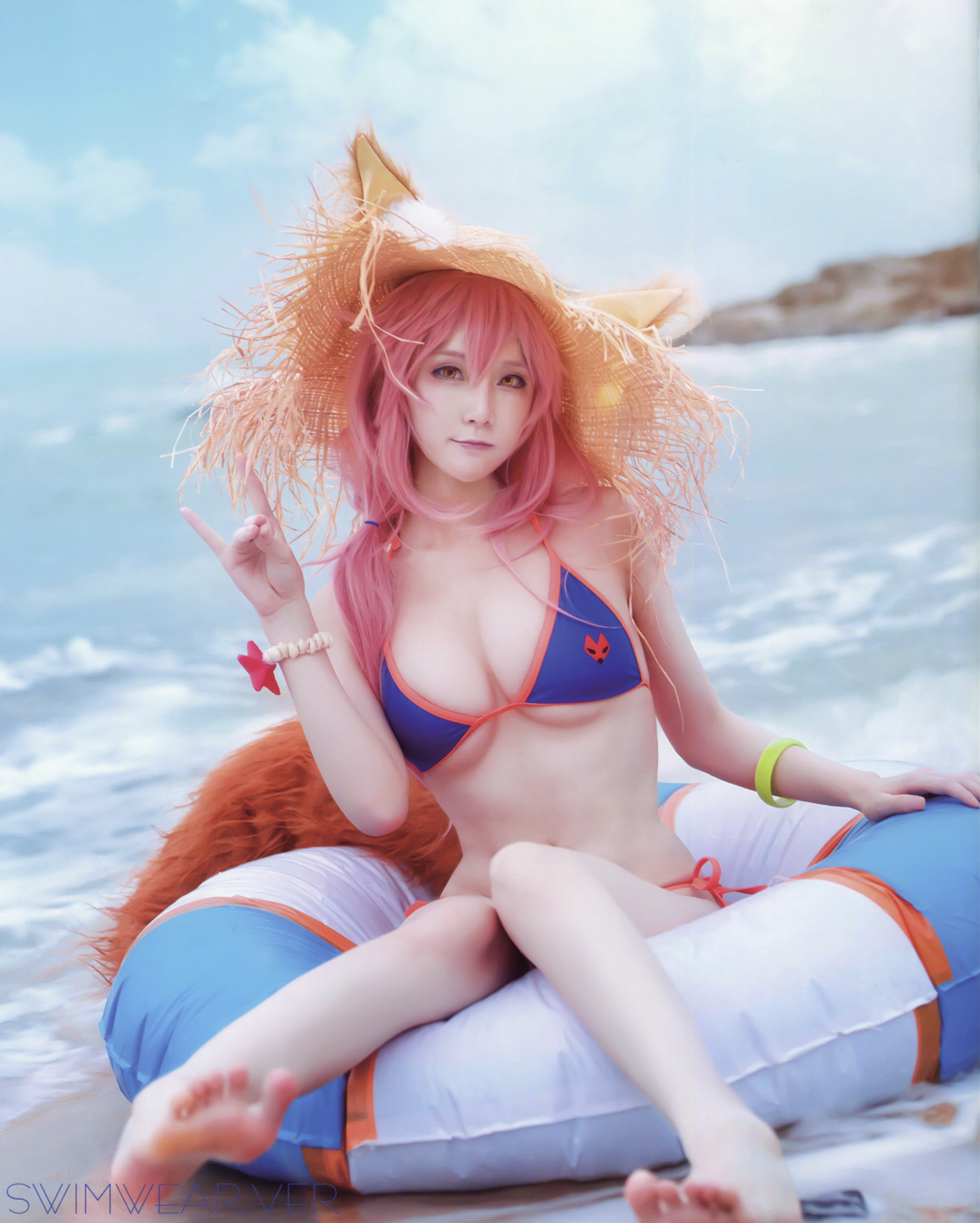 斗鱼一姐魔王在下萝莉控玉藻前cosplay5