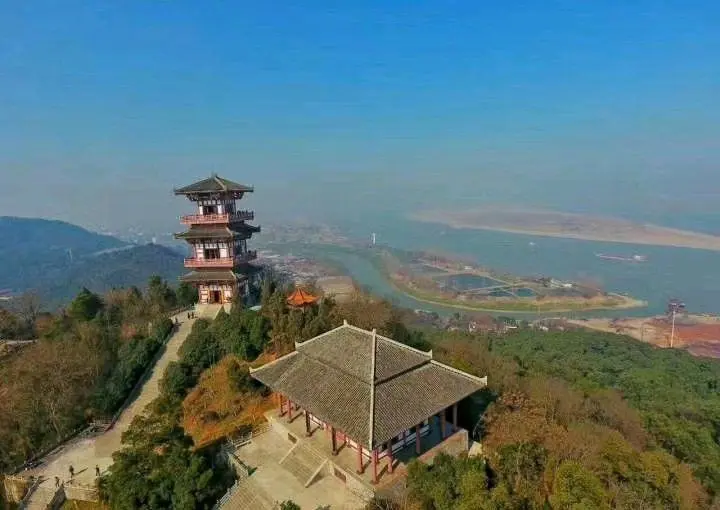 鄂州西山风景区秀园图片