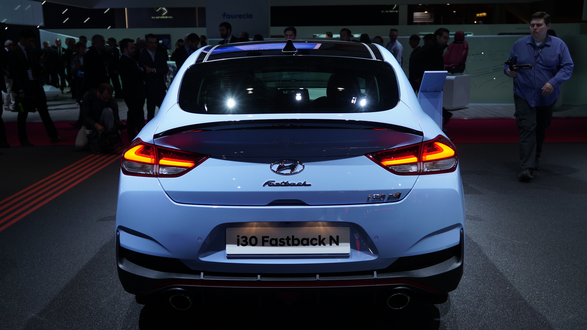 2.0t手动挡 现代i30 fastback n亮相